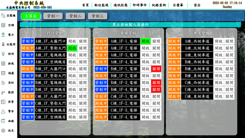停管、門禁與弱電整合系統